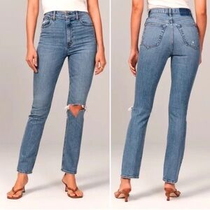 Abercrombie and Fitch |  Curve Love The Skinny High Rise Jean